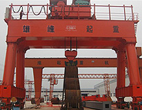 雄峰MG300-24m双梁吊钩门式起重机